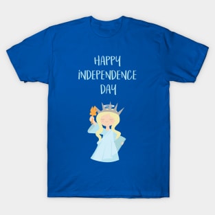 Happy Independence Day - Statue of Liberty T-Shirt